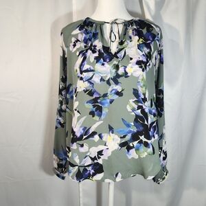 Simply Vera Vera Wang Size SP Multicolor Floral Blouse